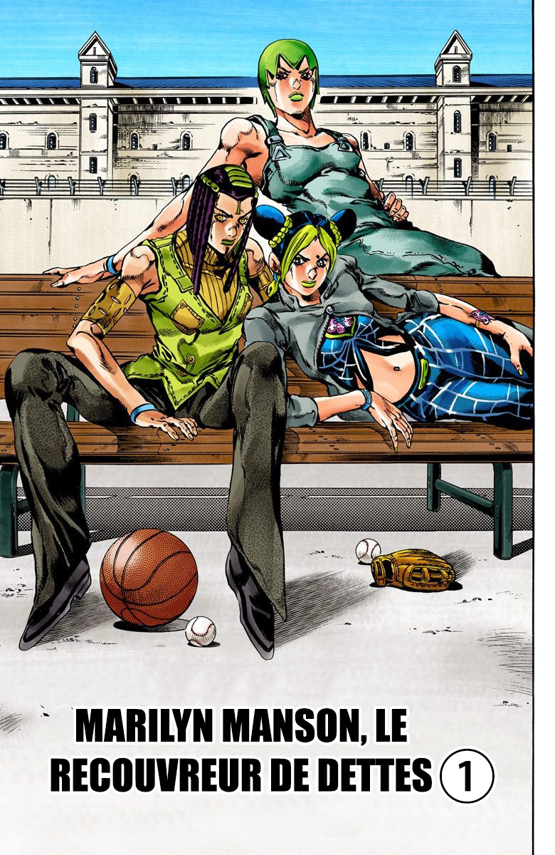 Read JoJo's Bizarre Adventure Part 6 Stone Ocean Official Colored FR Manga Online