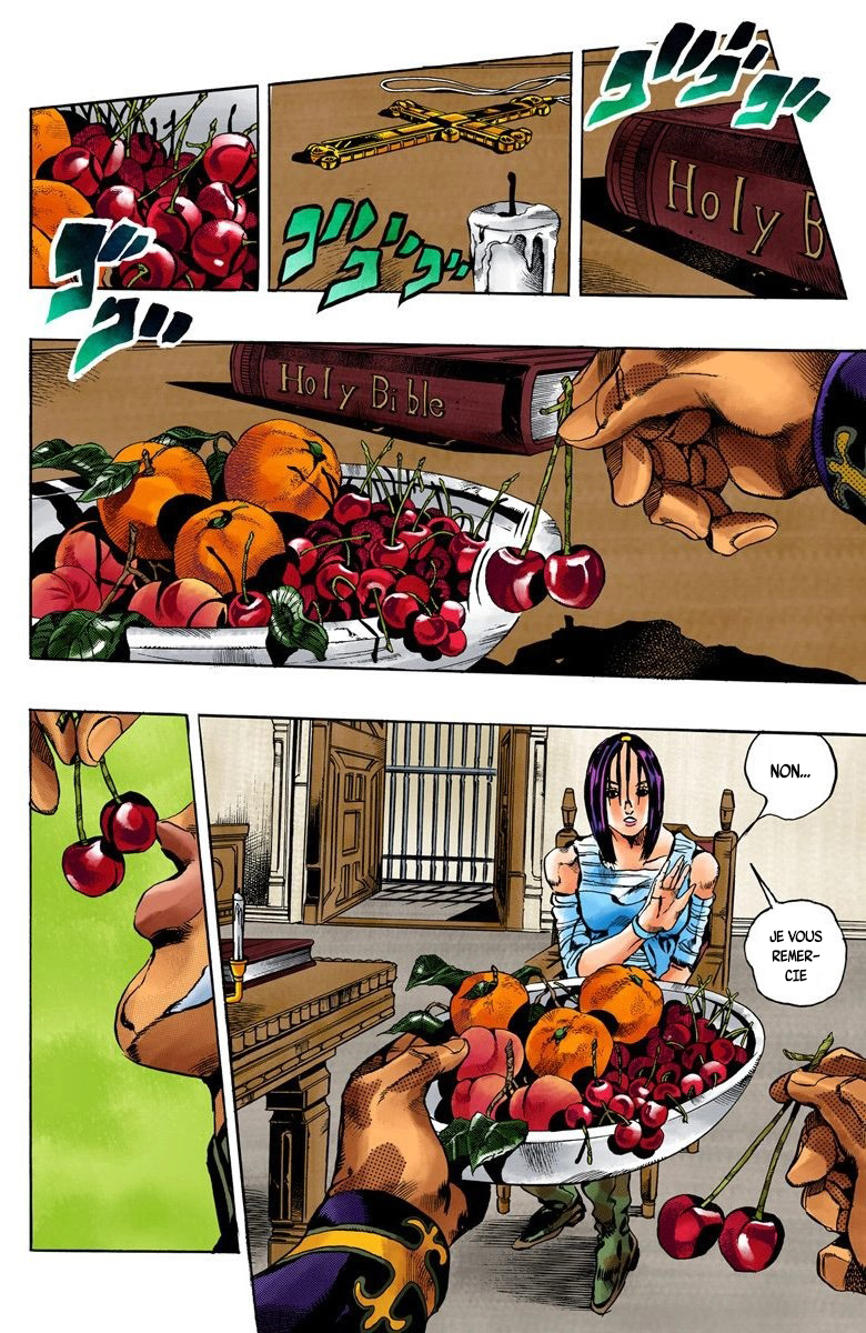 Read JoJo's Bizarre Adventure Part 6 Stone Ocean Official Colored FR Manga Online