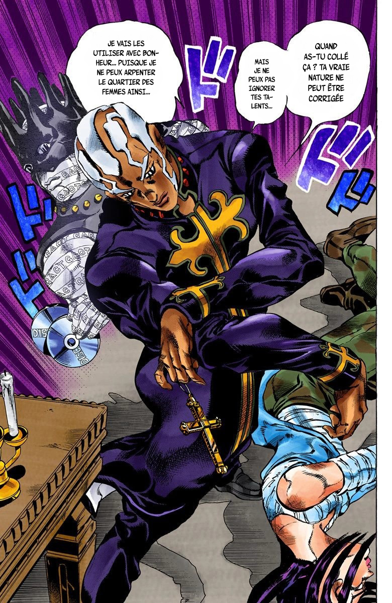 Read JoJo's Bizarre Adventure Part 6 Stone Ocean Official Colored FR Manga Online