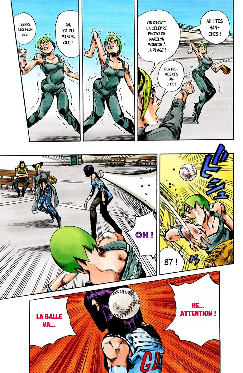 Read JoJo's Bizarre Adventure Part 6 Stone Ocean Official Colored FR Manga Online