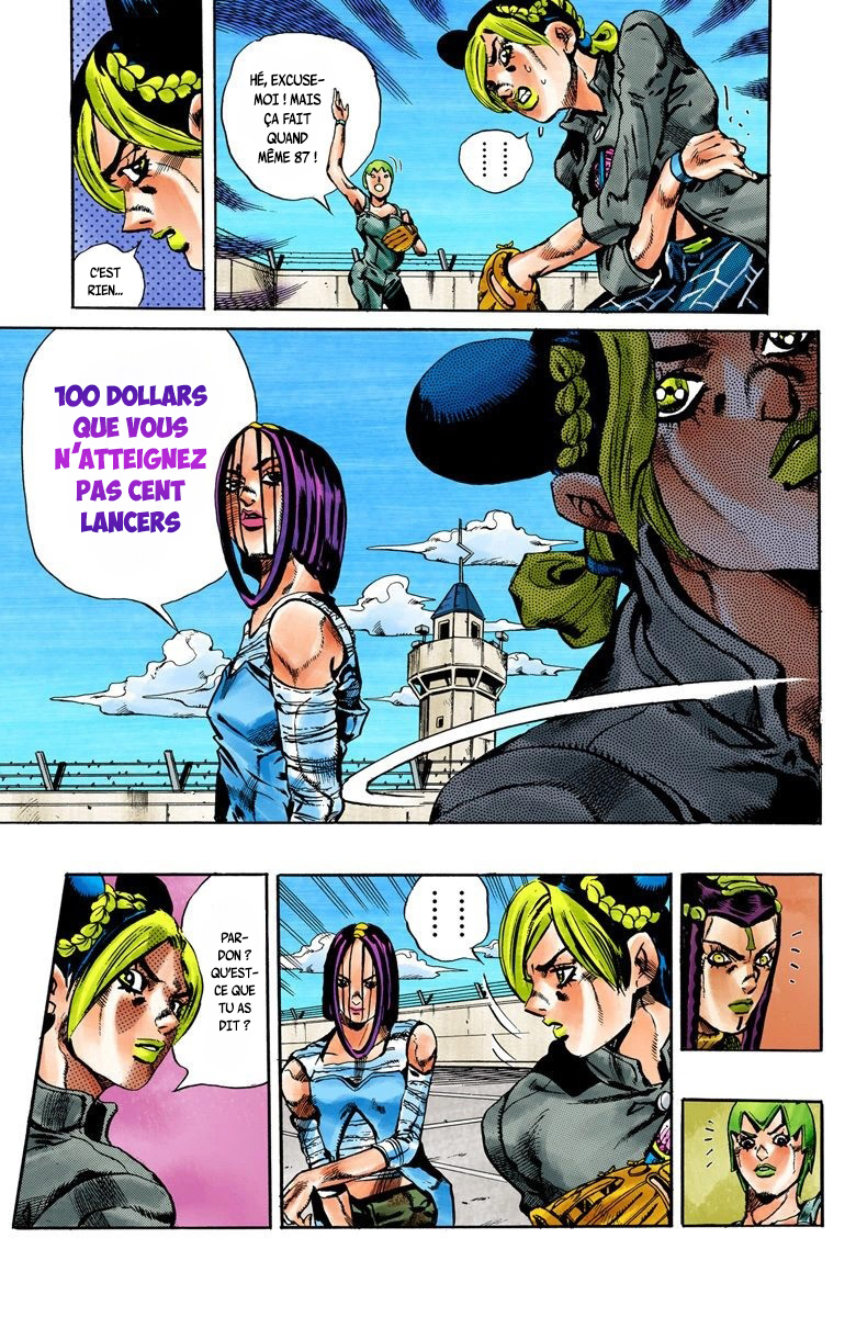 Read JoJo's Bizarre Adventure Part 6 Stone Ocean Official Colored FR Manga Online
