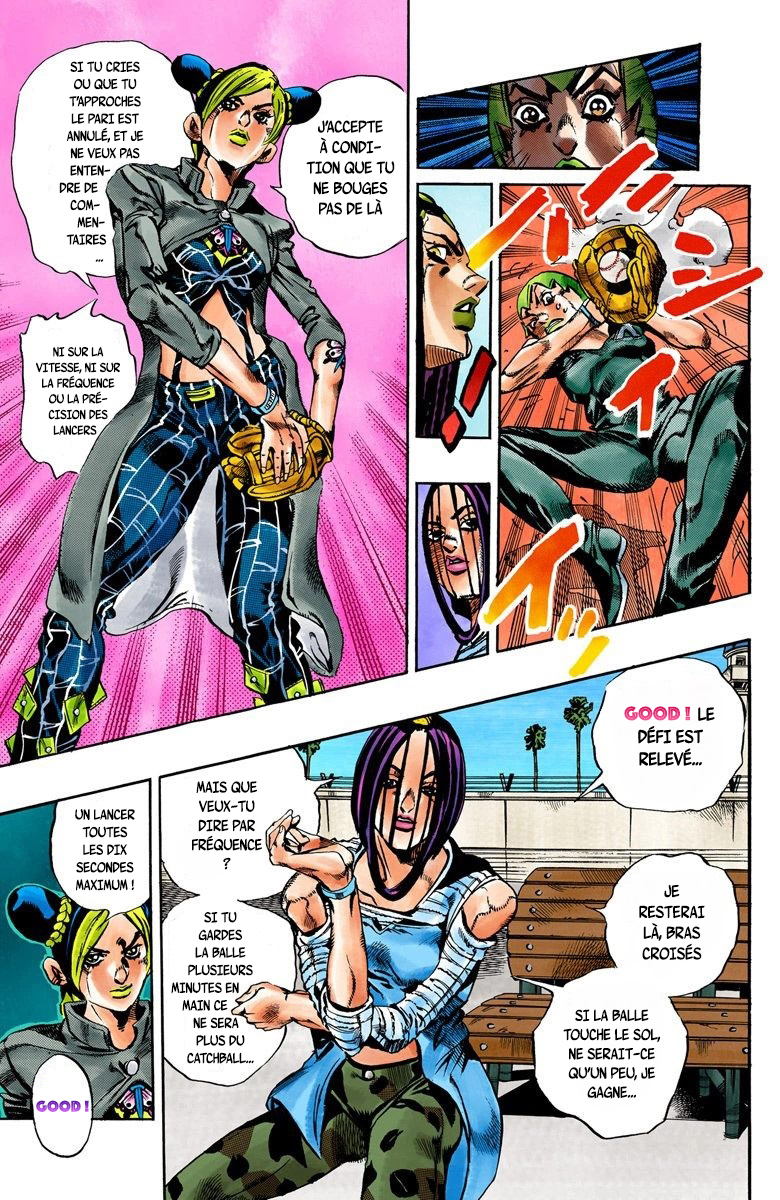 Read JoJo's Bizarre Adventure Part 6 Stone Ocean Official Colored FR Manga Online
