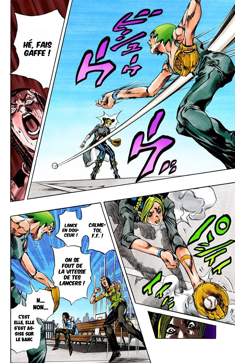 Read JoJo's Bizarre Adventure Part 6 Stone Ocean Official Colored FR Manga Online
