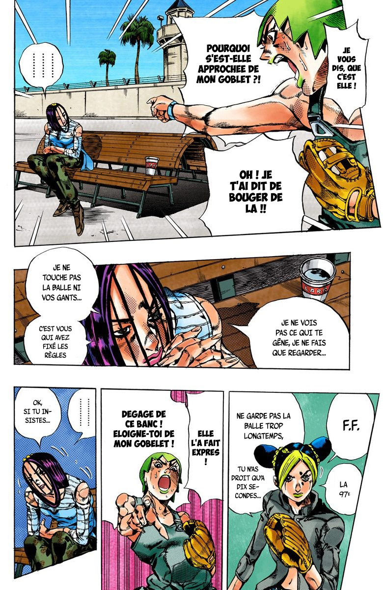 Read JoJo's Bizarre Adventure Part 6 Stone Ocean Official Colored FR Manga Online
