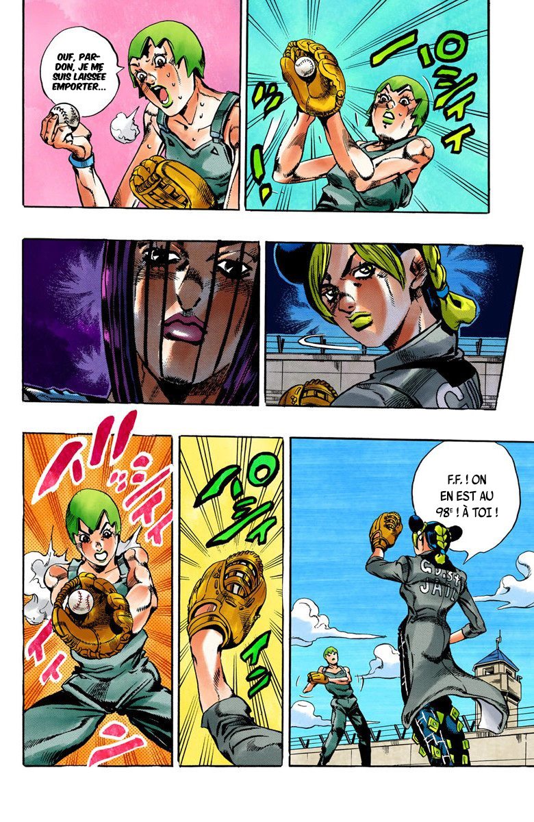 Read JoJo's Bizarre Adventure Part 6 Stone Ocean Official Colored FR Manga Online