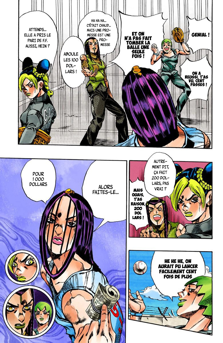 Read JoJo's Bizarre Adventure Part 6 Stone Ocean Official Colored FR Manga Online