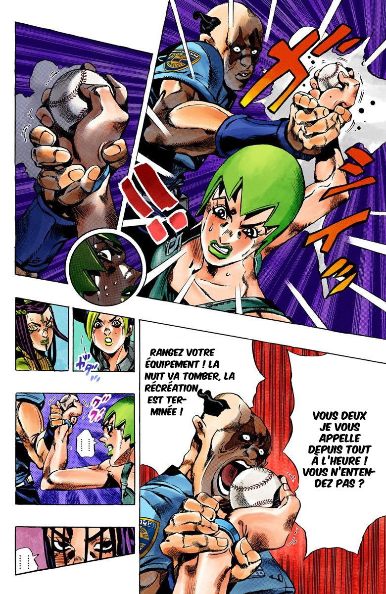 Read JoJo's Bizarre Adventure Part 6 Stone Ocean Official Colored FR Manga Online
