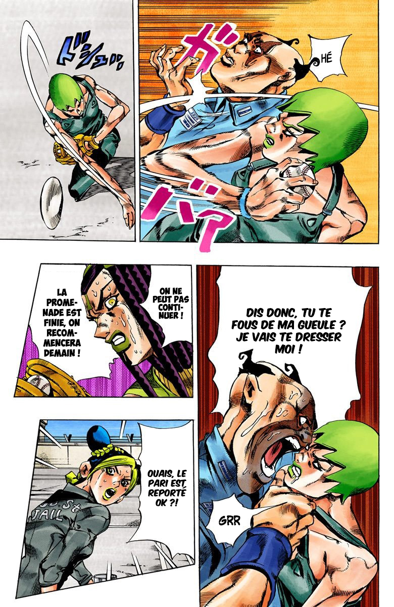 Read JoJo's Bizarre Adventure Part 6 Stone Ocean Official Colored FR Manga Online