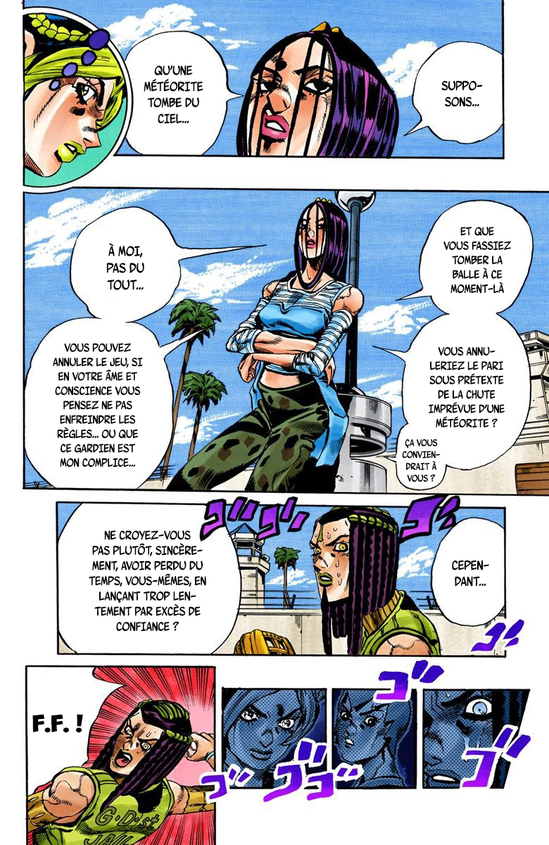 Read JoJo's Bizarre Adventure Part 6 Stone Ocean Official Colored FR Manga Online