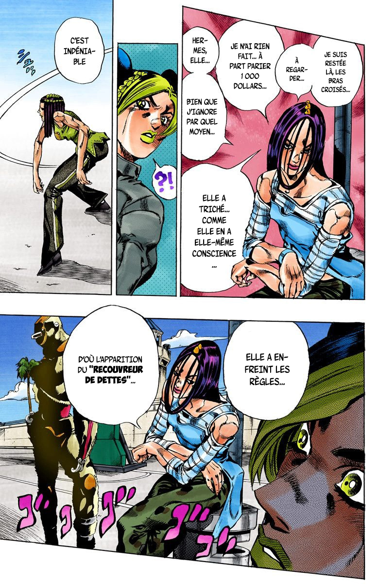 Read JoJo's Bizarre Adventure Part 6 Stone Ocean Official Colored FR Manga Online