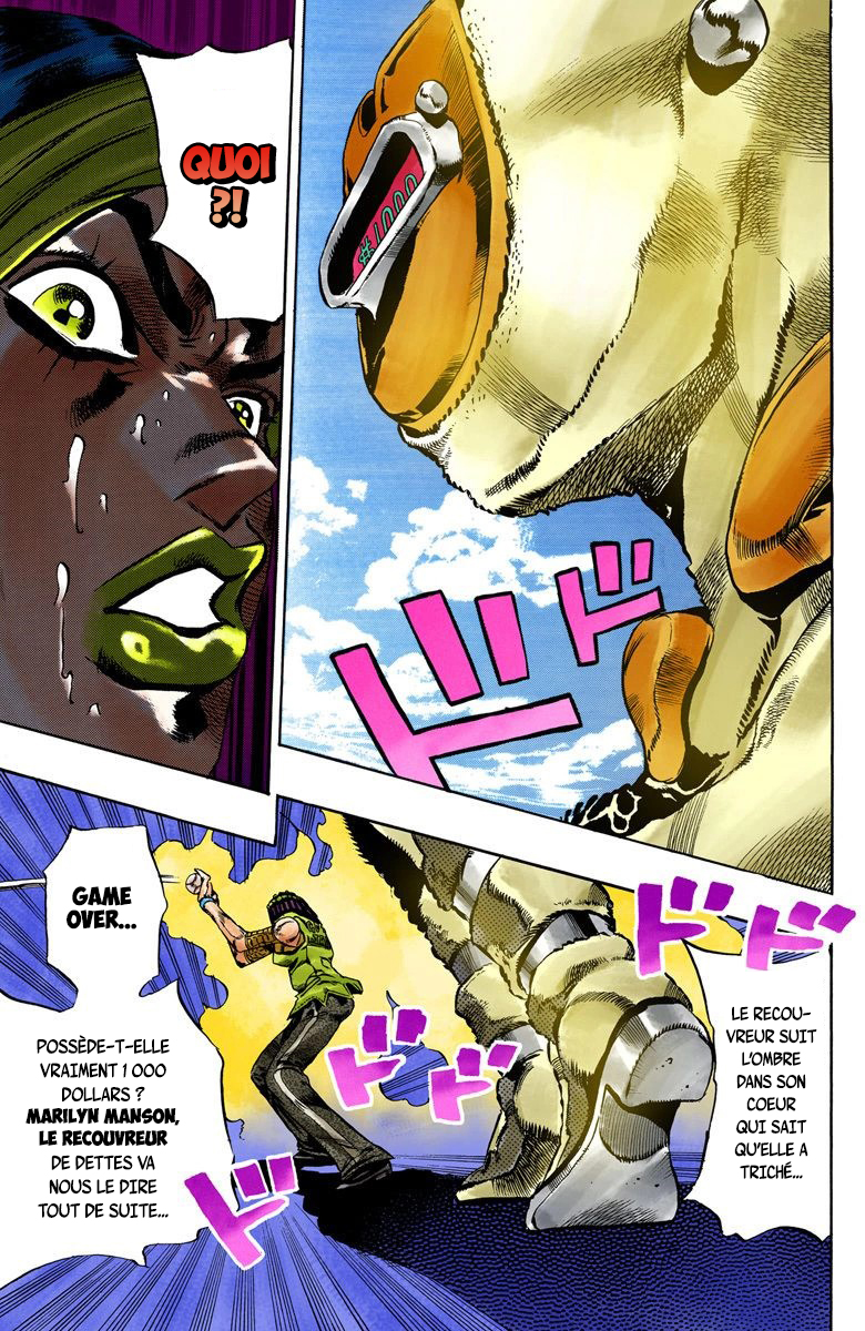 Read JoJo's Bizarre Adventure Part 6 Stone Ocean Official Colored FR Manga Online