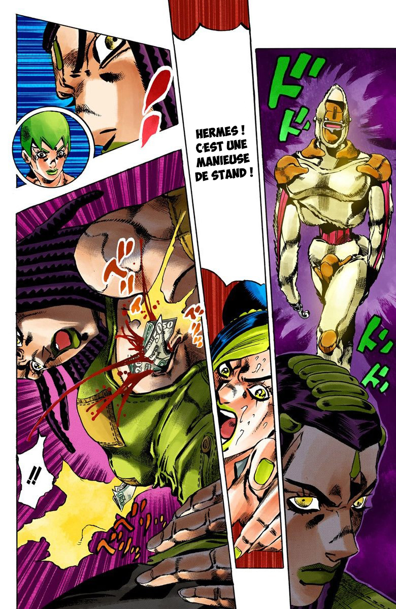 Read JoJo's Bizarre Adventure Part 6 Stone Ocean Official Colored FR Manga Online