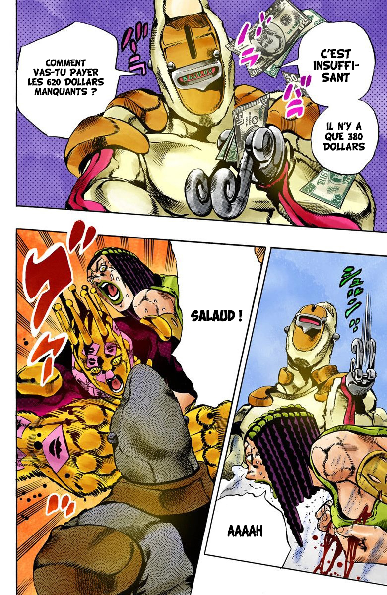 Read JoJo's Bizarre Adventure Part 6 Stone Ocean Official Colored FR Manga Online