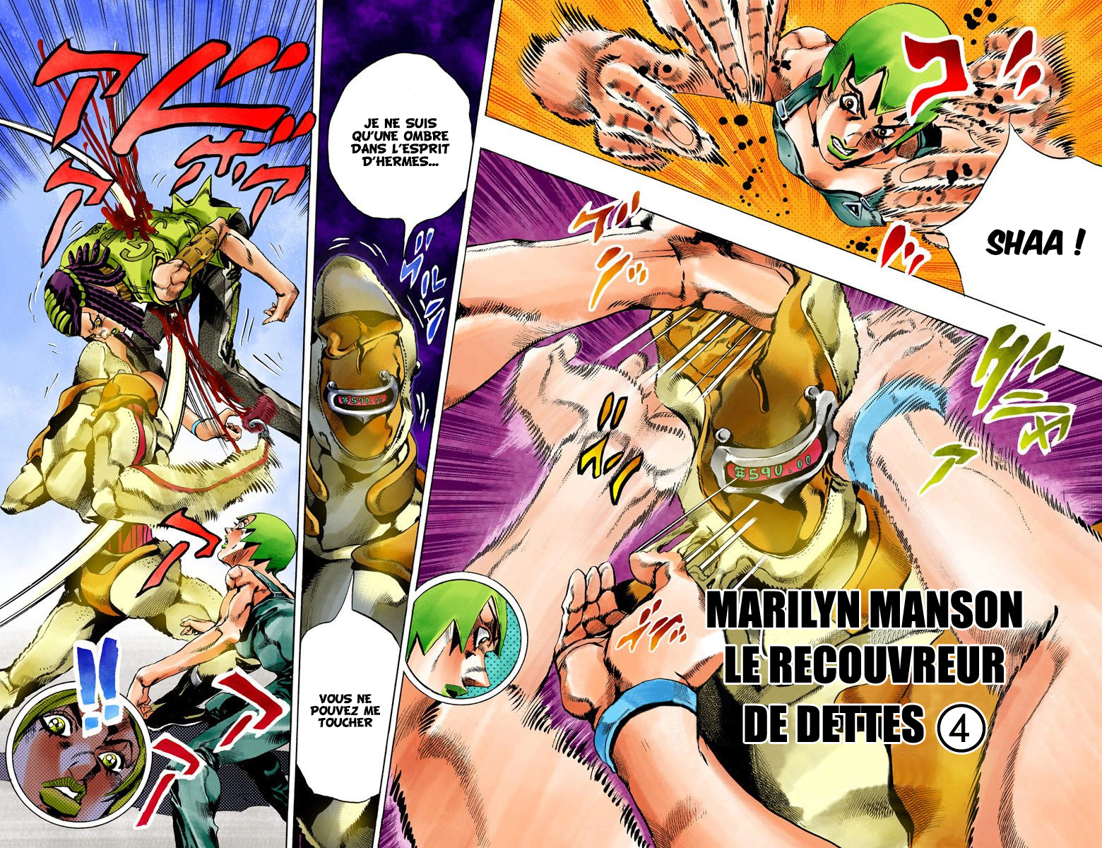 Read JoJo's Bizarre Adventure Part 6 Stone Ocean Official Colored FR Manga Online