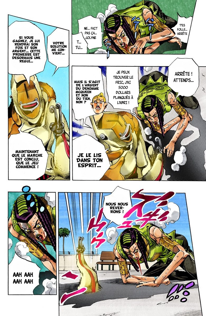 Read JoJo's Bizarre Adventure Part 6 Stone Ocean Official Colored FR Manga Online