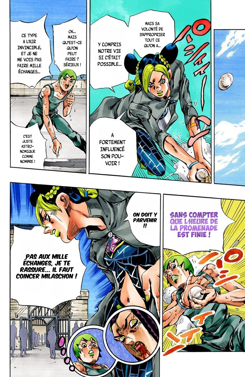 Read JoJo's Bizarre Adventure Part 6 Stone Ocean Official Colored FR Manga Online