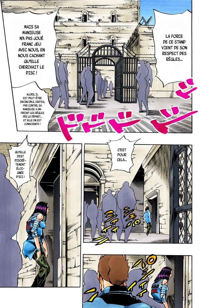 Read JoJo's Bizarre Adventure Part 6 Stone Ocean Official Colored FR Manga Online