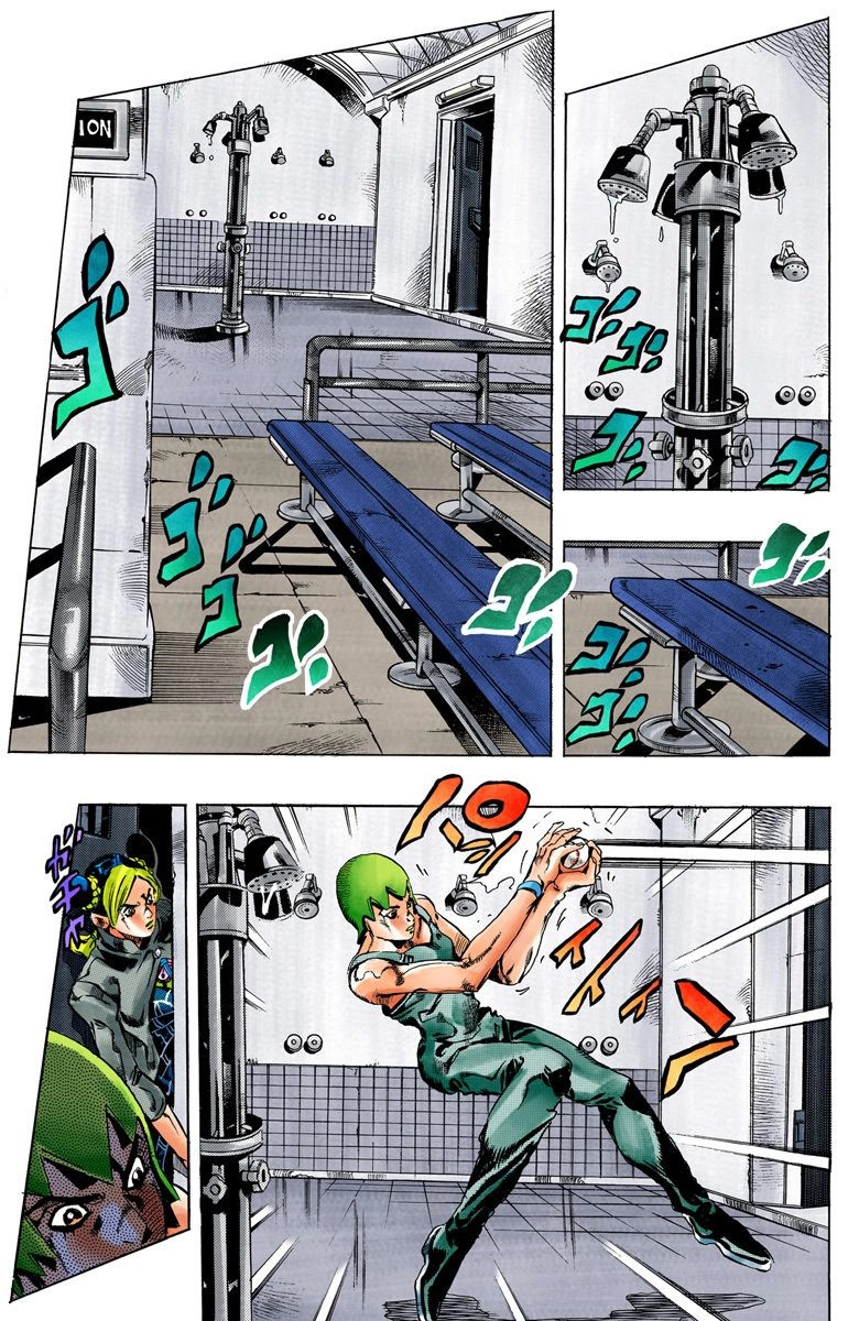 Read JoJo's Bizarre Adventure Part 6 Stone Ocean Official Colored FR Manga Online