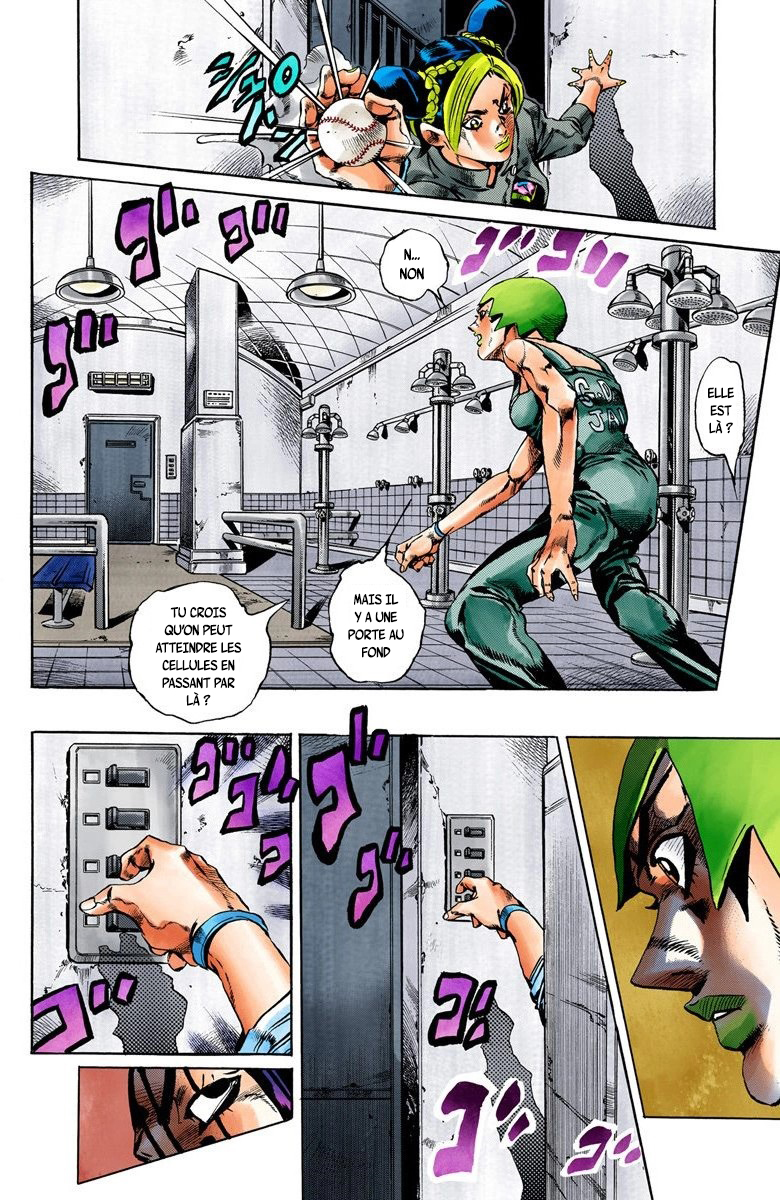 Read JoJo's Bizarre Adventure Part 6 Stone Ocean Official Colored FR Manga Online