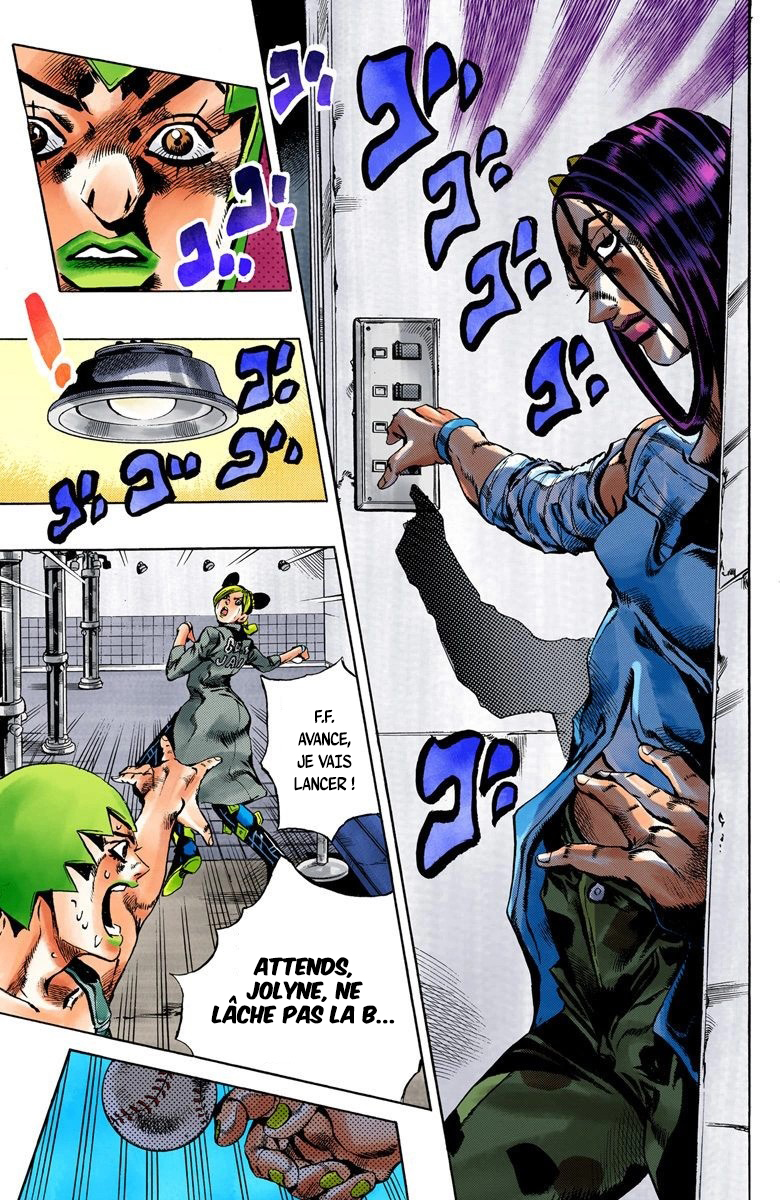 Read JoJo's Bizarre Adventure Part 6 Stone Ocean Official Colored FR Manga Online