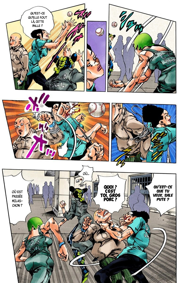 Read JoJo's Bizarre Adventure Part 6 Stone Ocean Official Colored FR Manga Online