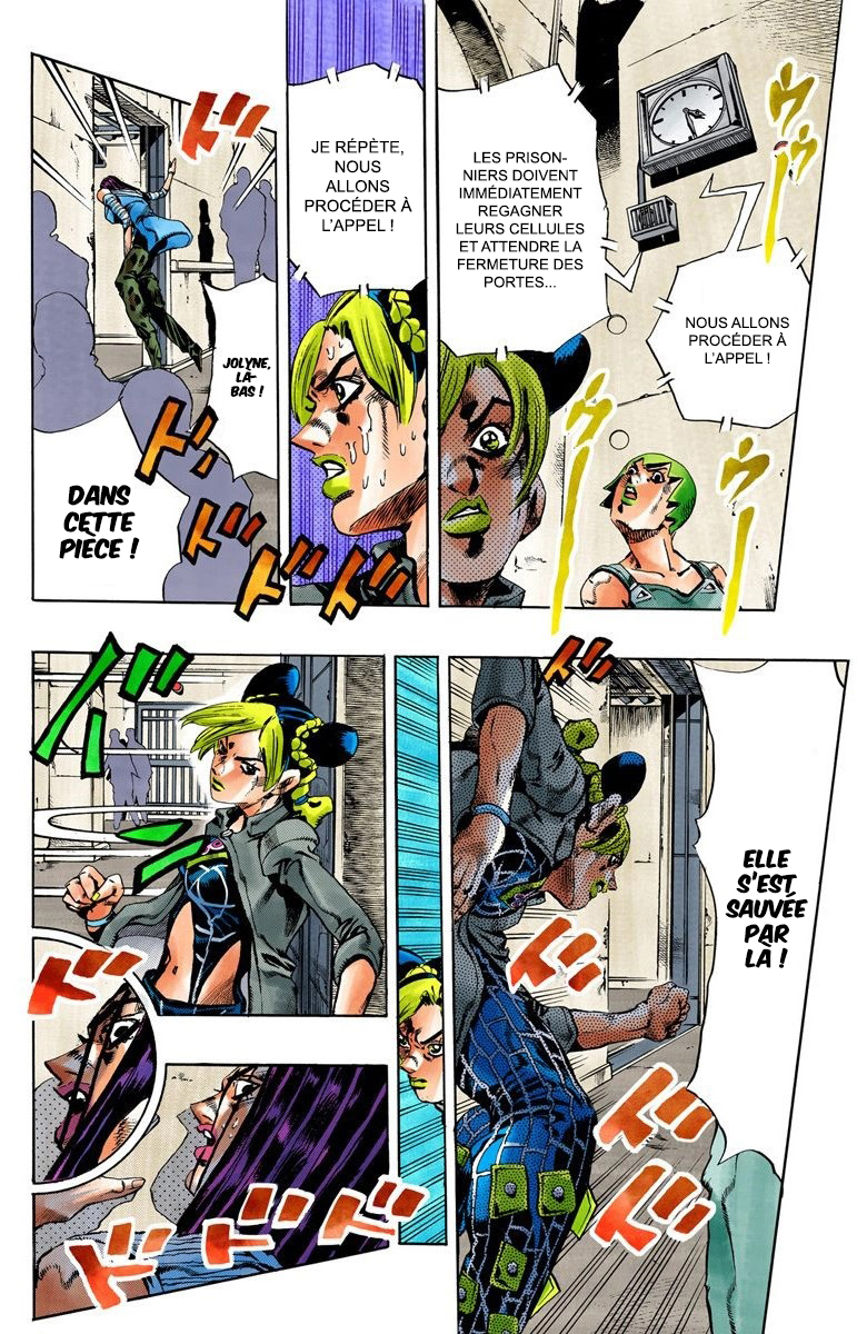 Read JoJo's Bizarre Adventure Part 6 Stone Ocean Official Colored FR Manga Online