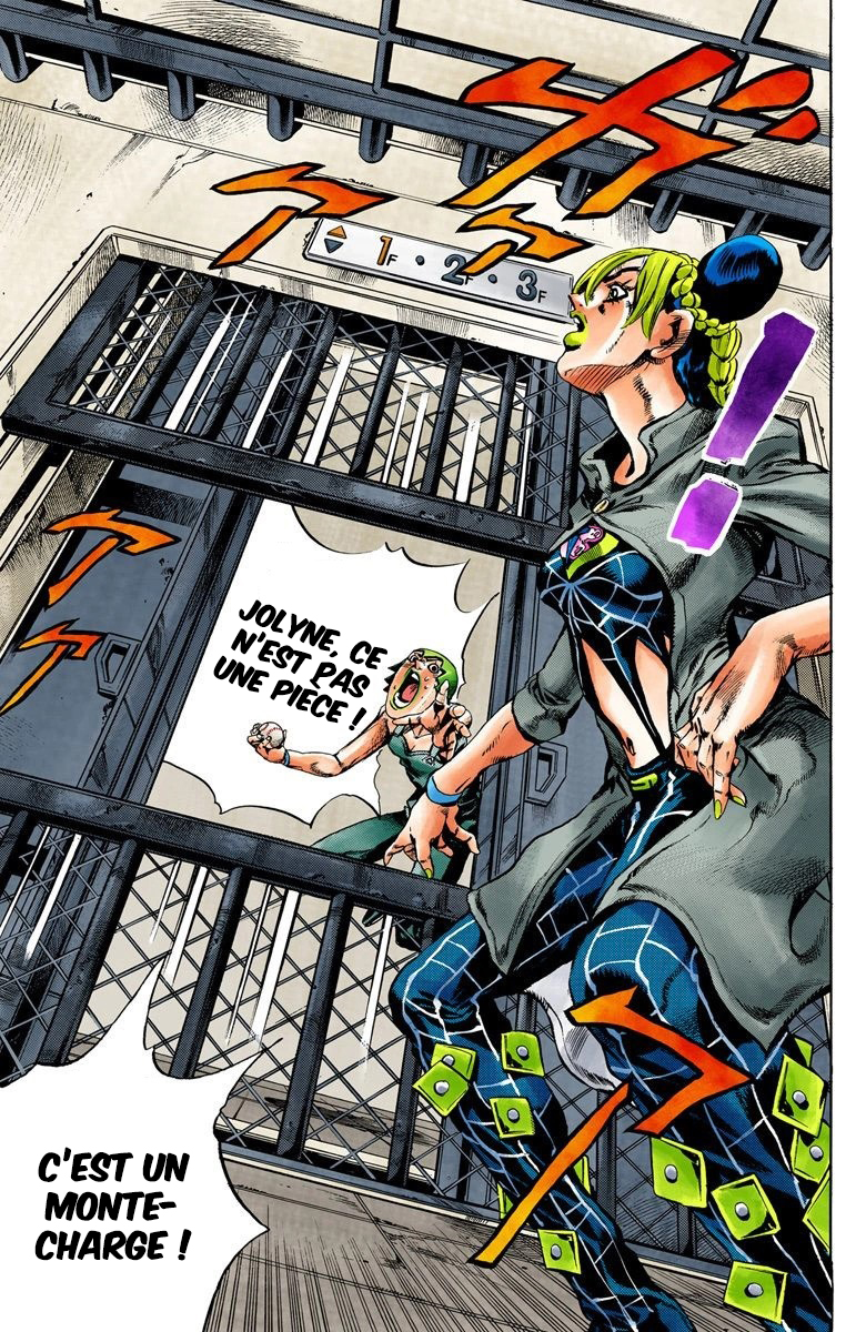 Read JoJo's Bizarre Adventure Part 6 Stone Ocean Official Colored FR Manga Online