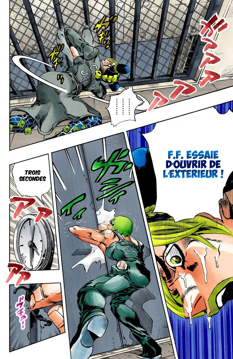 Read JoJo's Bizarre Adventure Part 6 Stone Ocean Official Colored FR Manga Online