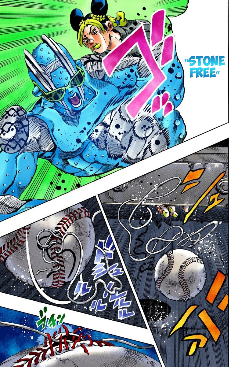 Read JoJo's Bizarre Adventure Part 6 Stone Ocean Official Colored FR Manga Online
