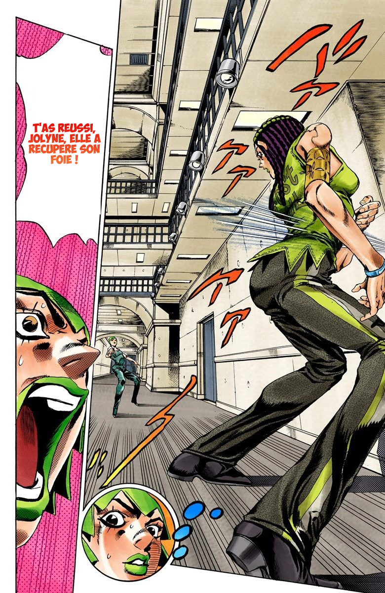 Read JoJo's Bizarre Adventure Part 6 Stone Ocean Official Colored FR Manga Online