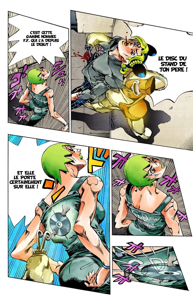 Read JoJo's Bizarre Adventure Part 6 Stone Ocean Official Colored FR Manga Online