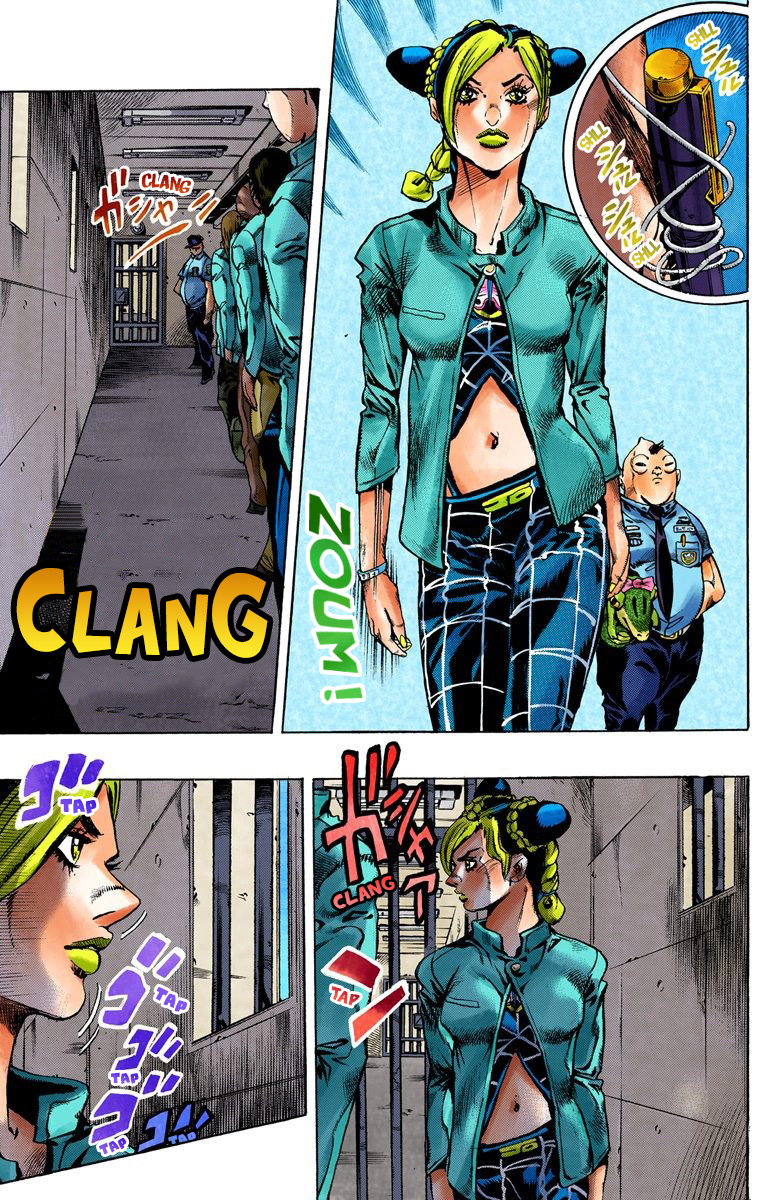 Read JoJo's Bizarre Adventure Part 6 Stone Ocean Official Colored FR Manga Online