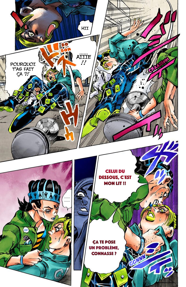 Read JoJo's Bizarre Adventure Part 6 Stone Ocean Official Colored FR Manga Online