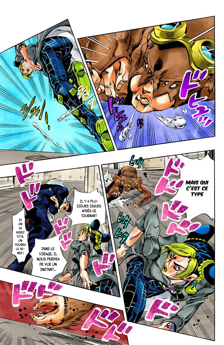 Read JoJo's Bizarre Adventure Part 6 Stone Ocean Official Colored FR Manga Online