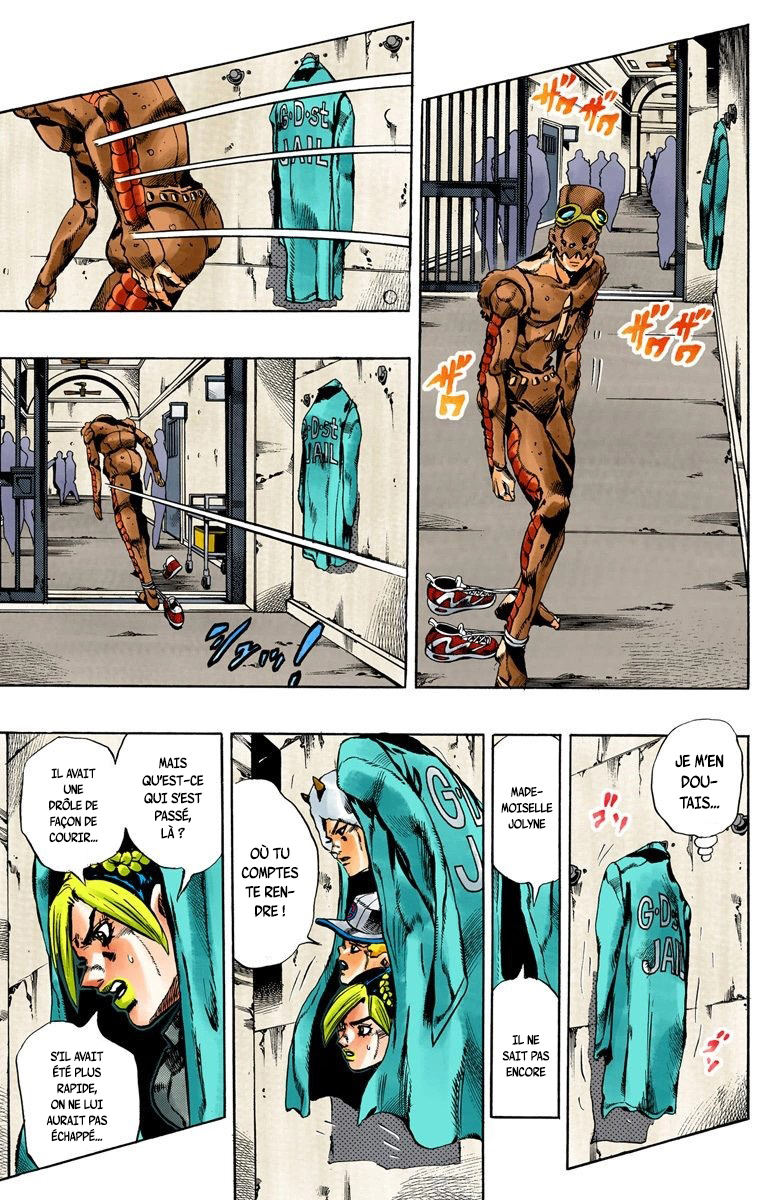 Read JoJo's Bizarre Adventure Part 6 Stone Ocean Official Colored FR Manga Online