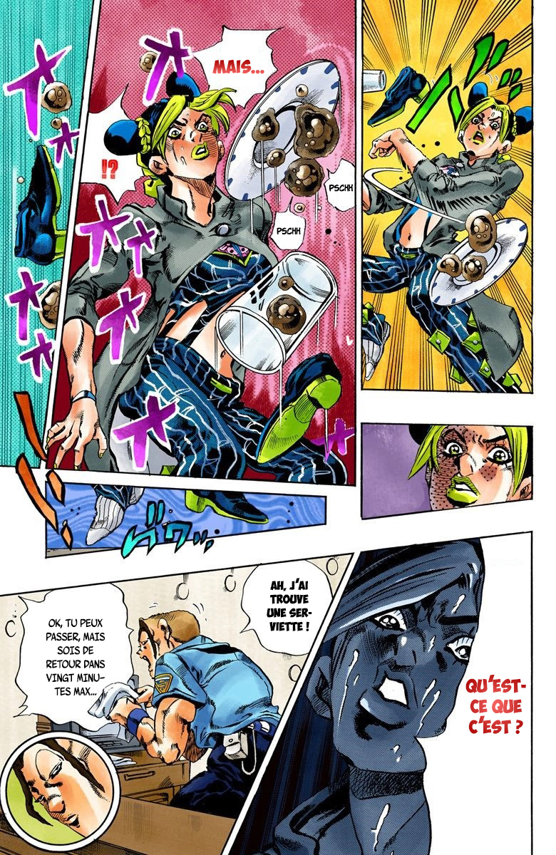 Read JoJo's Bizarre Adventure Part 6 Stone Ocean Official Colored FR Manga Online