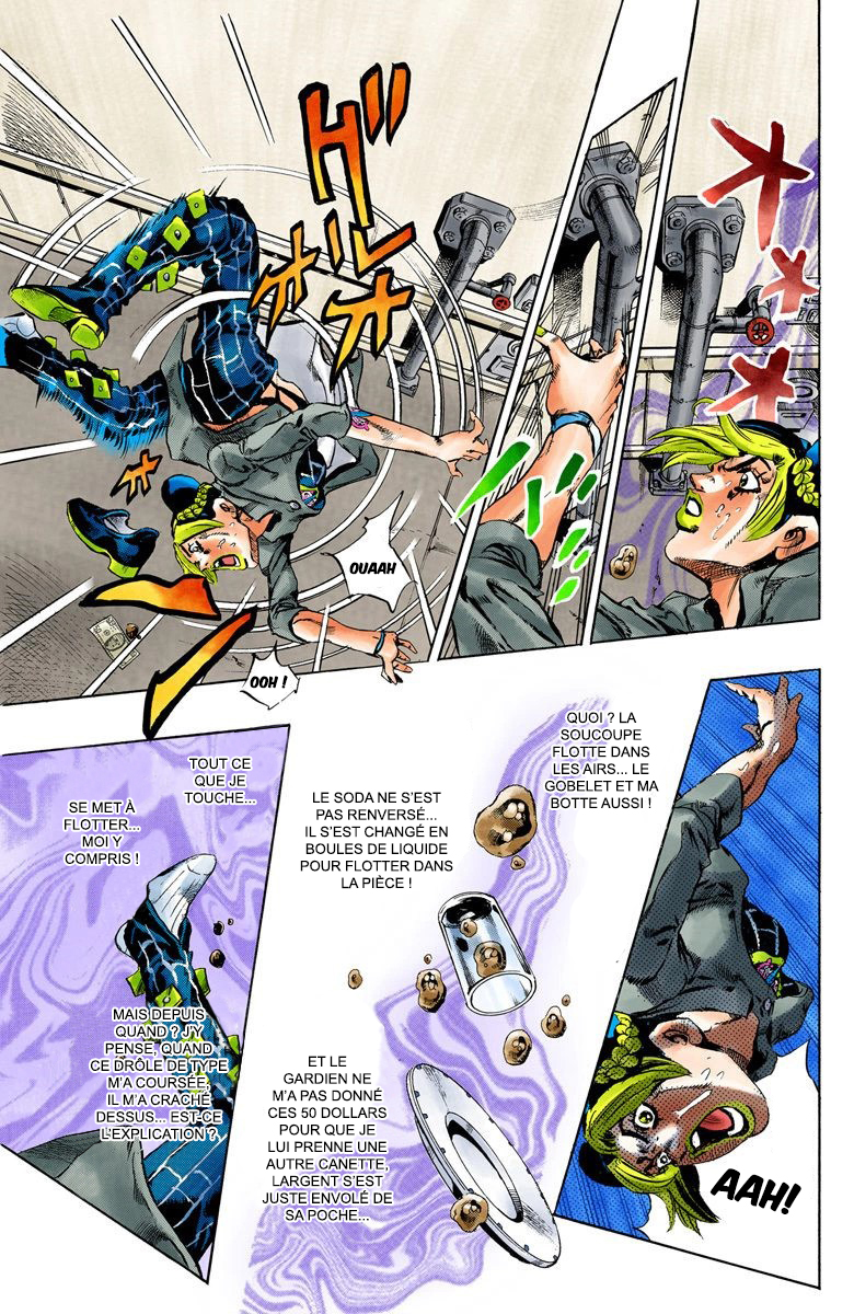 Read JoJo's Bizarre Adventure Part 6 Stone Ocean Official Colored FR Manga Online