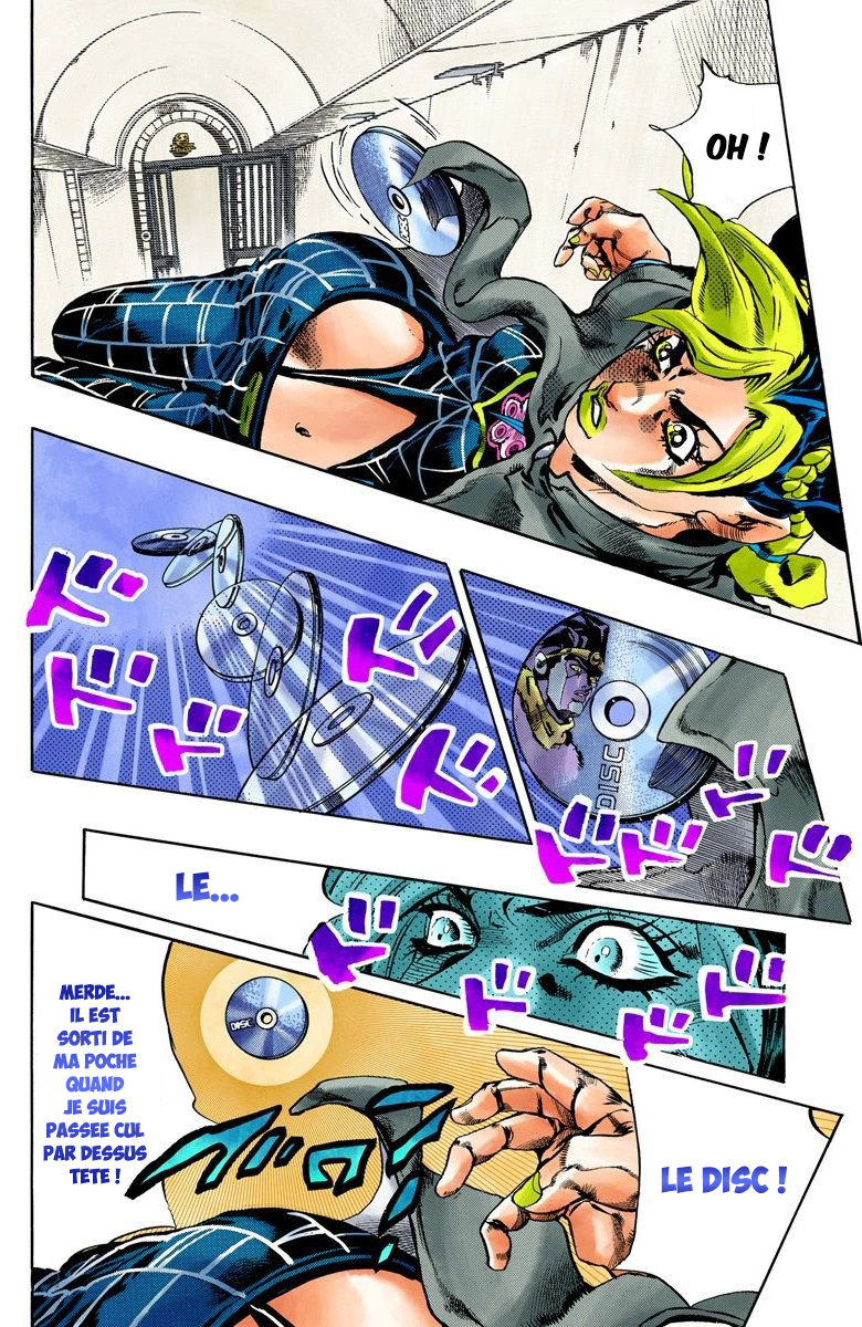 Read JoJo's Bizarre Adventure Part 6 Stone Ocean Official Colored FR Manga Online