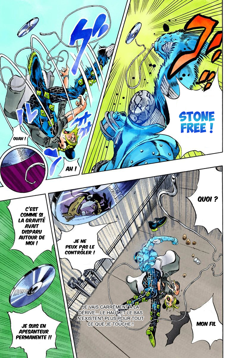 Read JoJo's Bizarre Adventure Part 6 Stone Ocean Official Colored FR Manga Online
