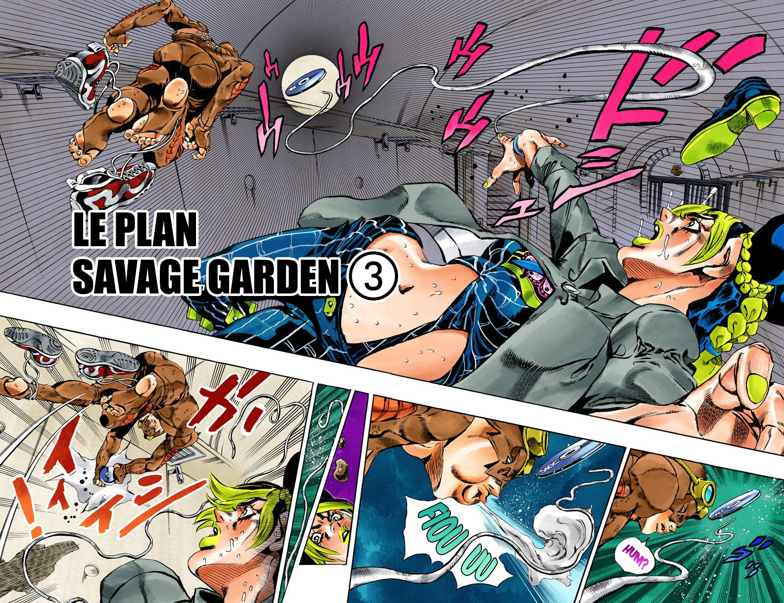 Read JoJo's Bizarre Adventure Part 6 Stone Ocean Official Colored FR Manga Online