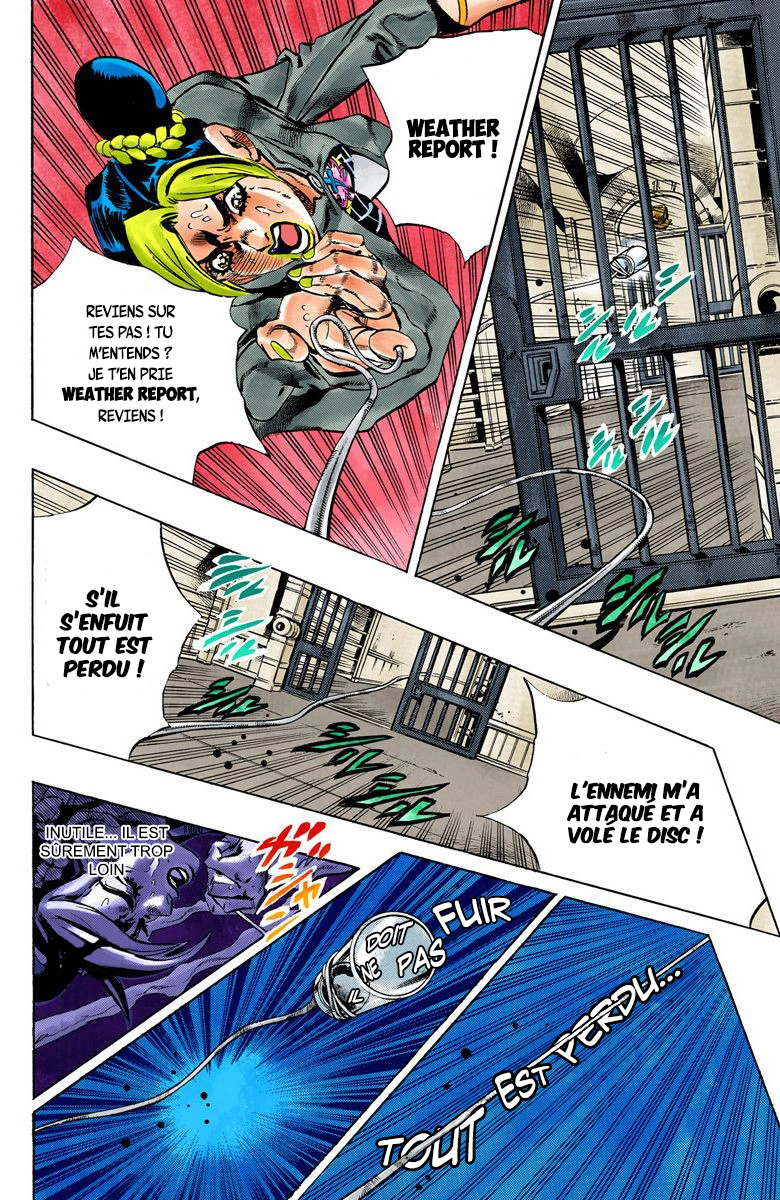 Read JoJo's Bizarre Adventure Part 6 Stone Ocean Official Colored FR Manga Online