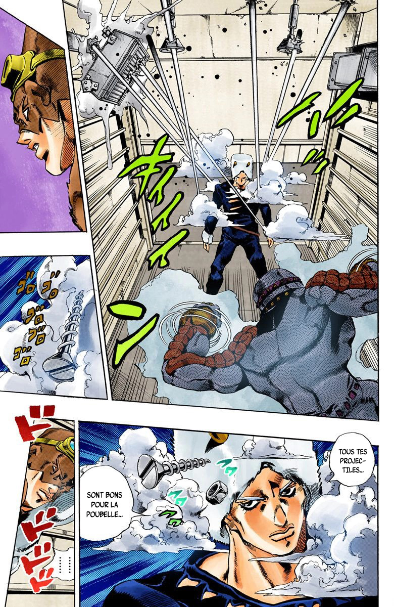Read JoJo's Bizarre Adventure Part 6 Stone Ocean Official Colored FR Manga Online