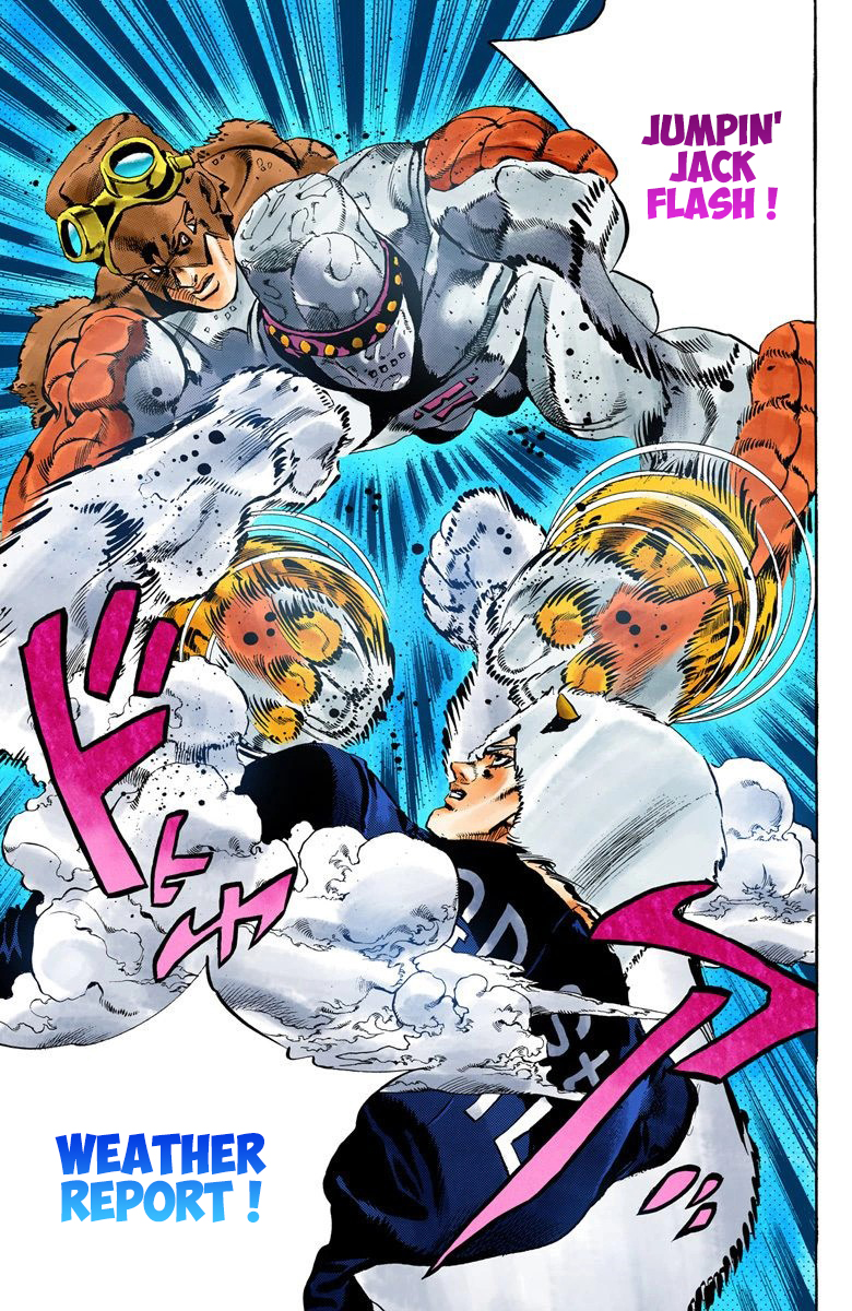 Read JoJo's Bizarre Adventure Part 6 Stone Ocean Official Colored FR Manga Online