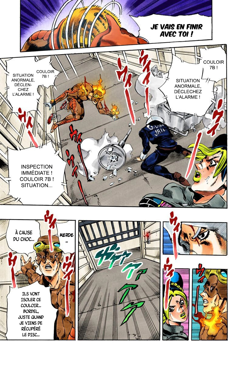 Read JoJo's Bizarre Adventure Part 6 Stone Ocean Official Colored FR Manga Online