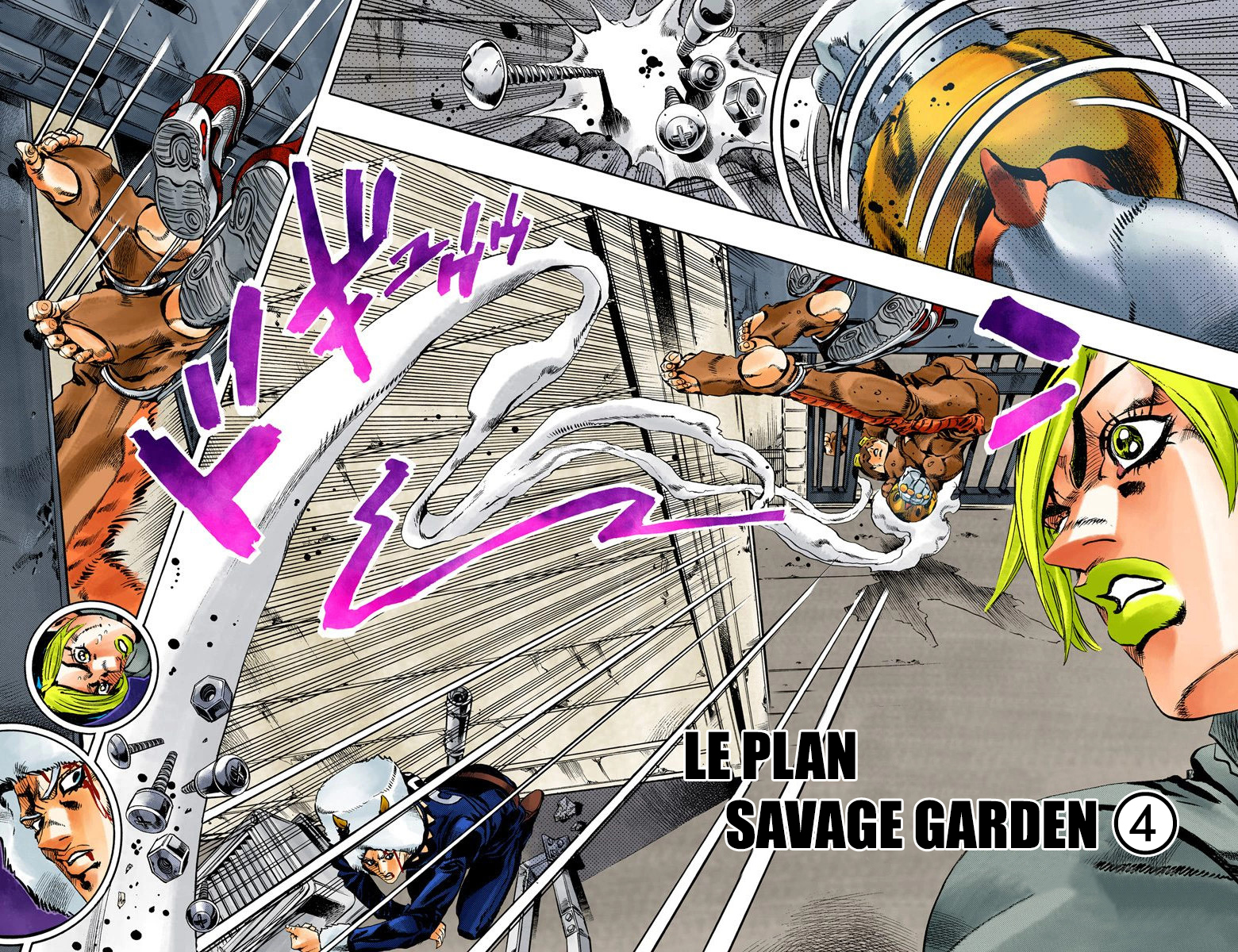 Read JoJo's Bizarre Adventure Part 6 Stone Ocean Official Colored FR Manga Online