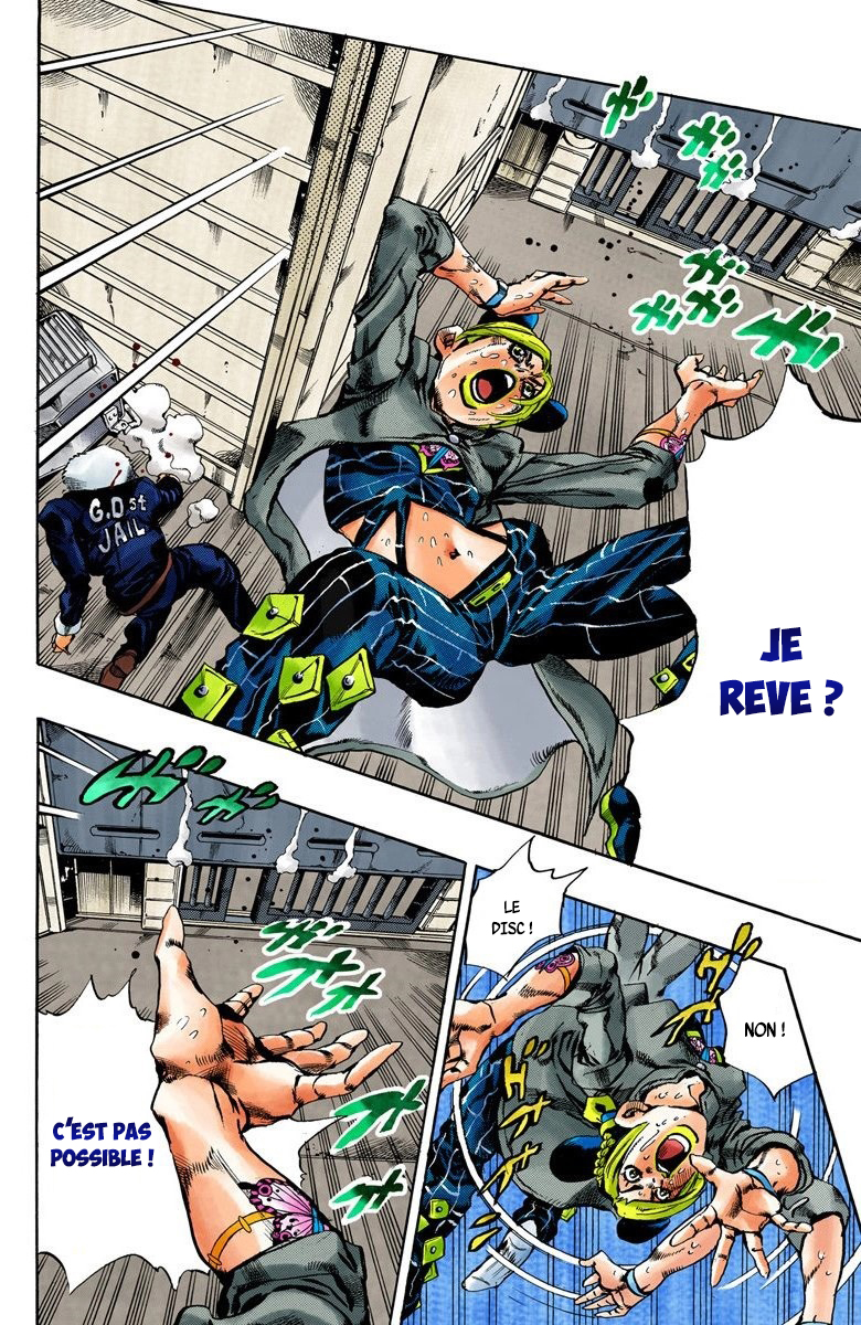 Read JoJo's Bizarre Adventure Part 6 Stone Ocean Official Colored FR Manga Online