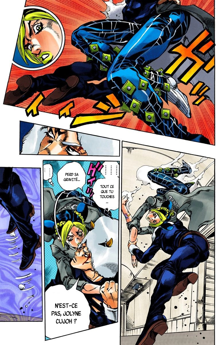 Read JoJo's Bizarre Adventure Part 6 Stone Ocean Official Colored FR Manga Online
