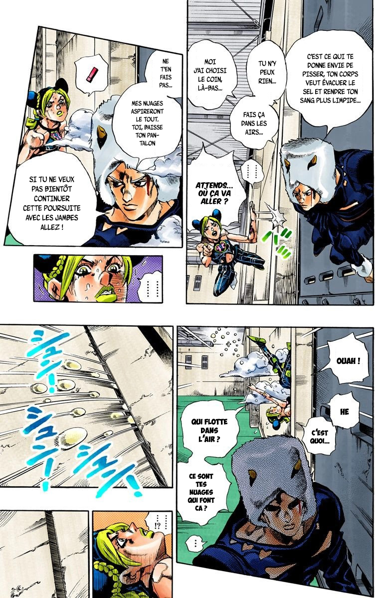 Read JoJo's Bizarre Adventure Part 6 Stone Ocean Official Colored FR Manga Online