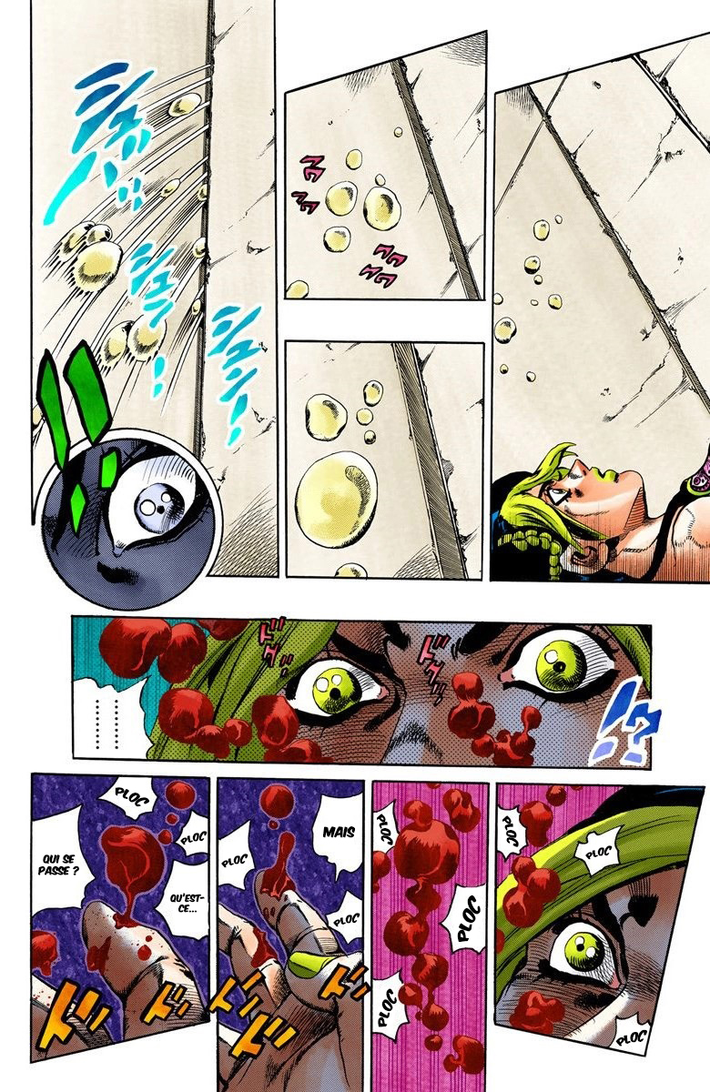 Read JoJo's Bizarre Adventure Part 6 Stone Ocean Official Colored FR Manga Online