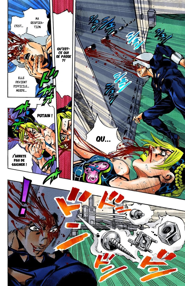 Read JoJo's Bizarre Adventure Part 6 Stone Ocean Official Colored FR Manga Online